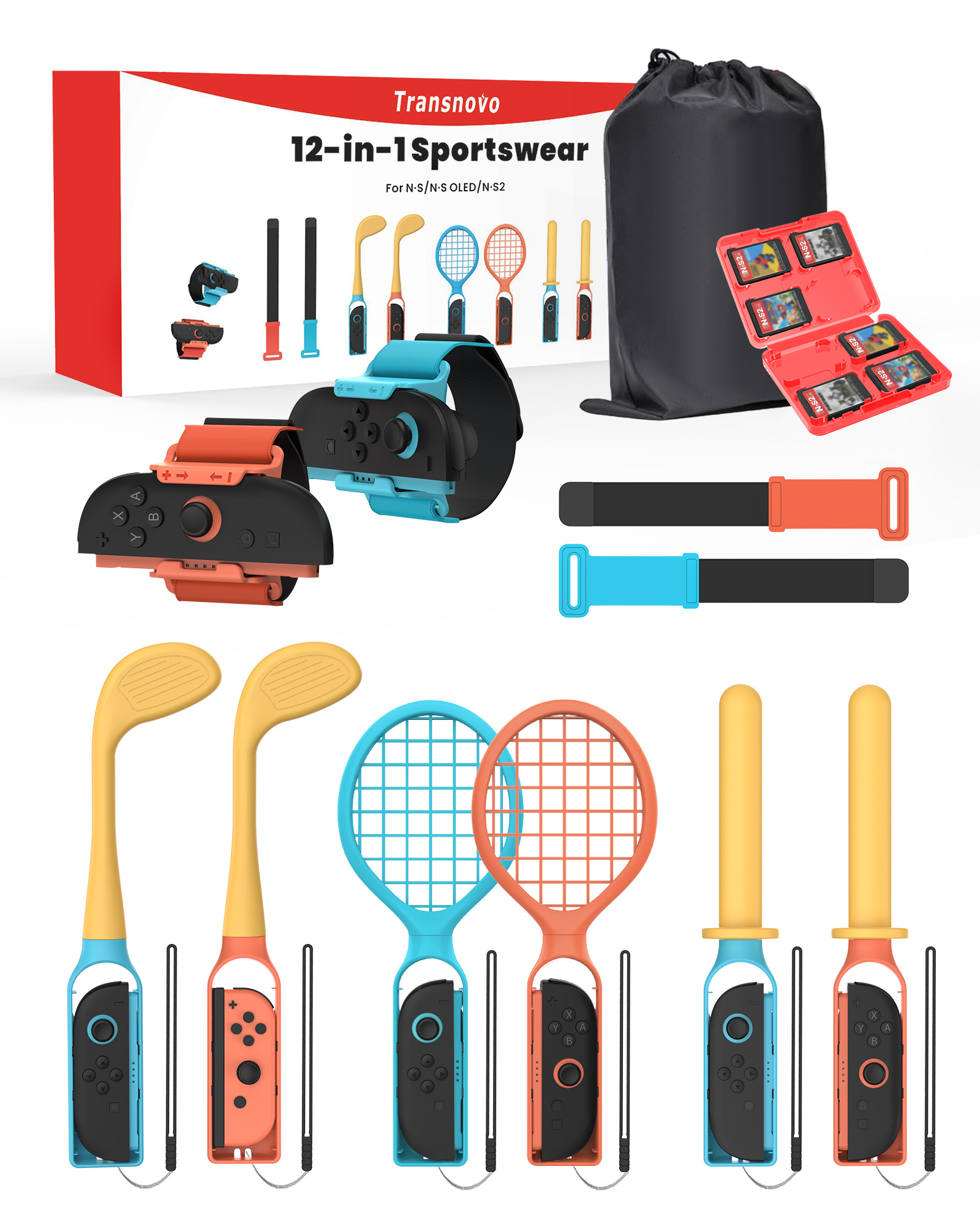 Party Games Switch 1 - Transnovo Sport Accessories for Switch2/1/OLED 12