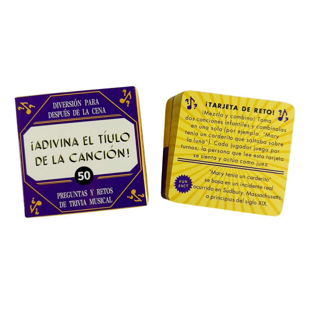 5.5x5.5cm Mini Size Spanish Wo - Party Games Name incelemesi ve fiyatı