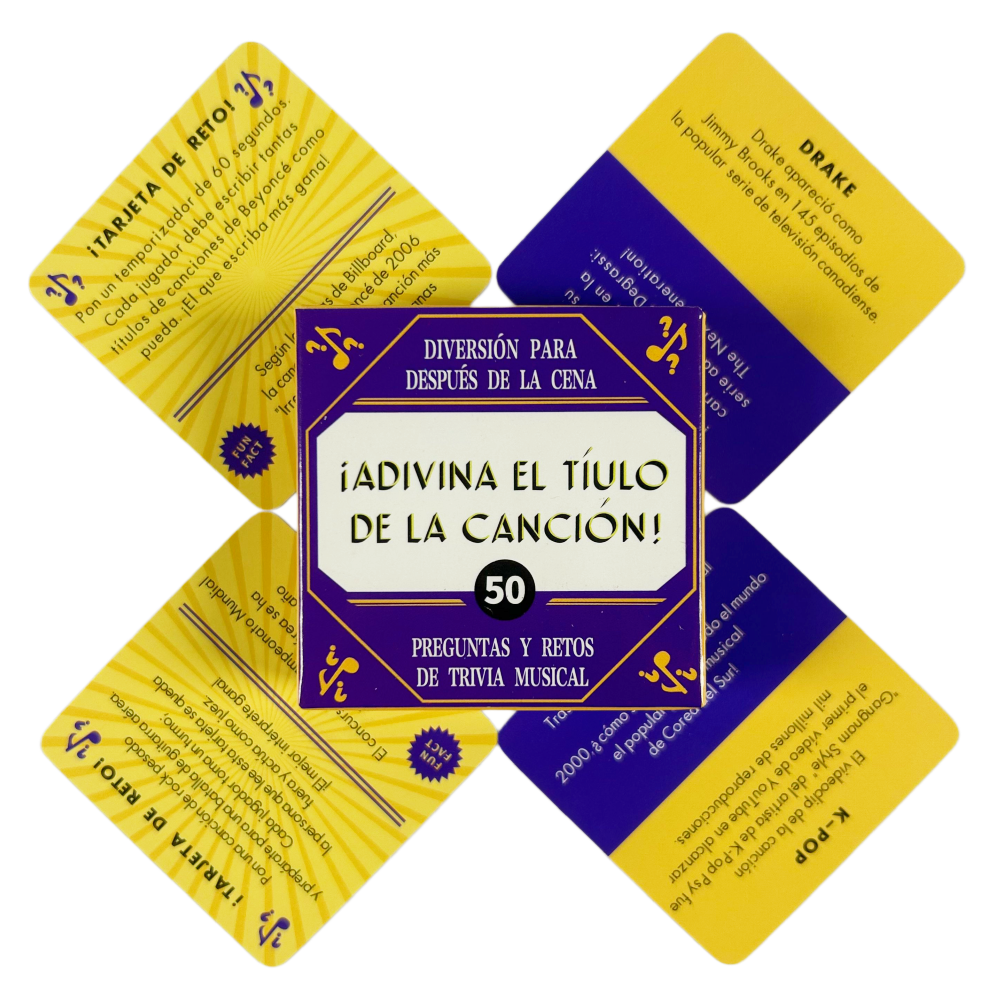 5.5x5.5cm Mini Size Spanish Wo - Party Games Name incelemesi ve fiyatı
