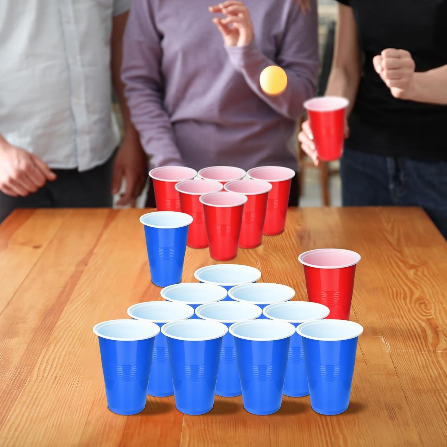 Cup Pong Game Set 22 Pcs 16 Oz - Party Games Jenga incelemesi ve fiyatı