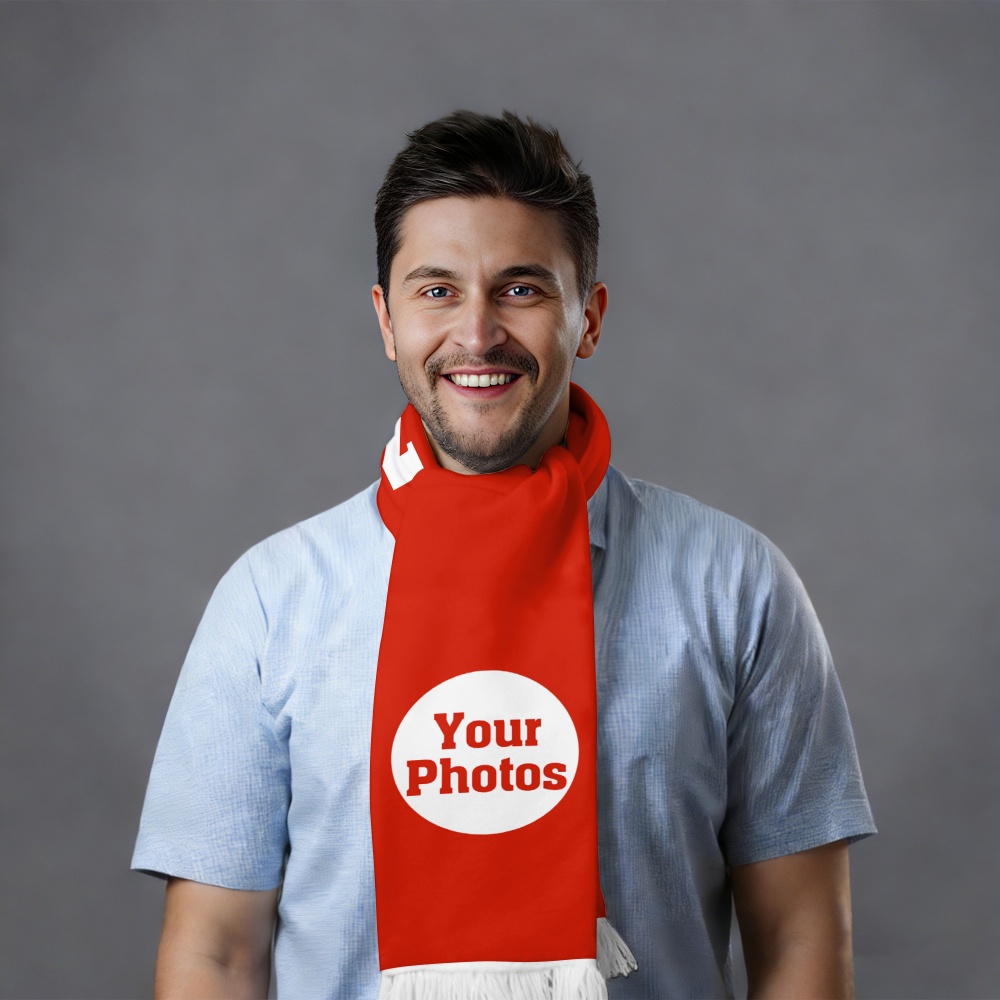 1pc Custom Team Fan Scarf - Pe - Party Games Name incelemesi ve fiyatı