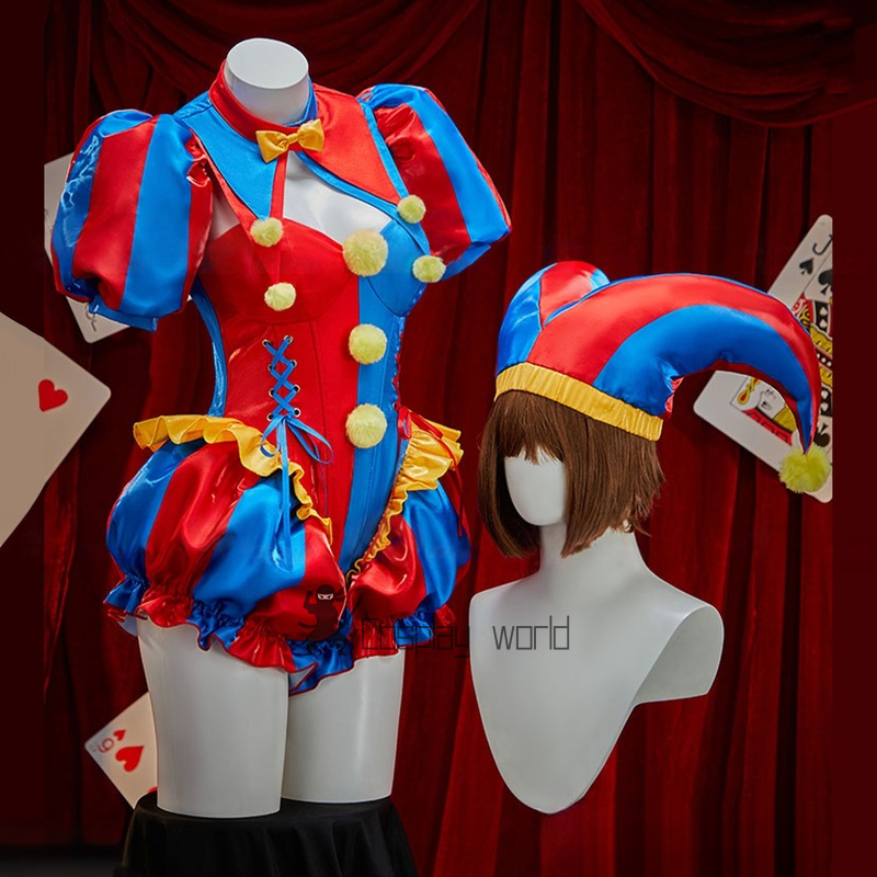 Newly Pomni Cosplay Costume fo - Party Games Name incelemesi ve fiyatı