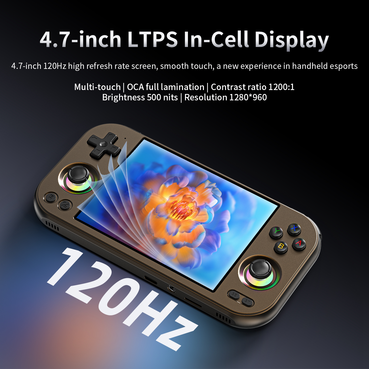 ANBERNIC RG 477M Retro Handhel - Party Games Android incelemesi ve fiyatı