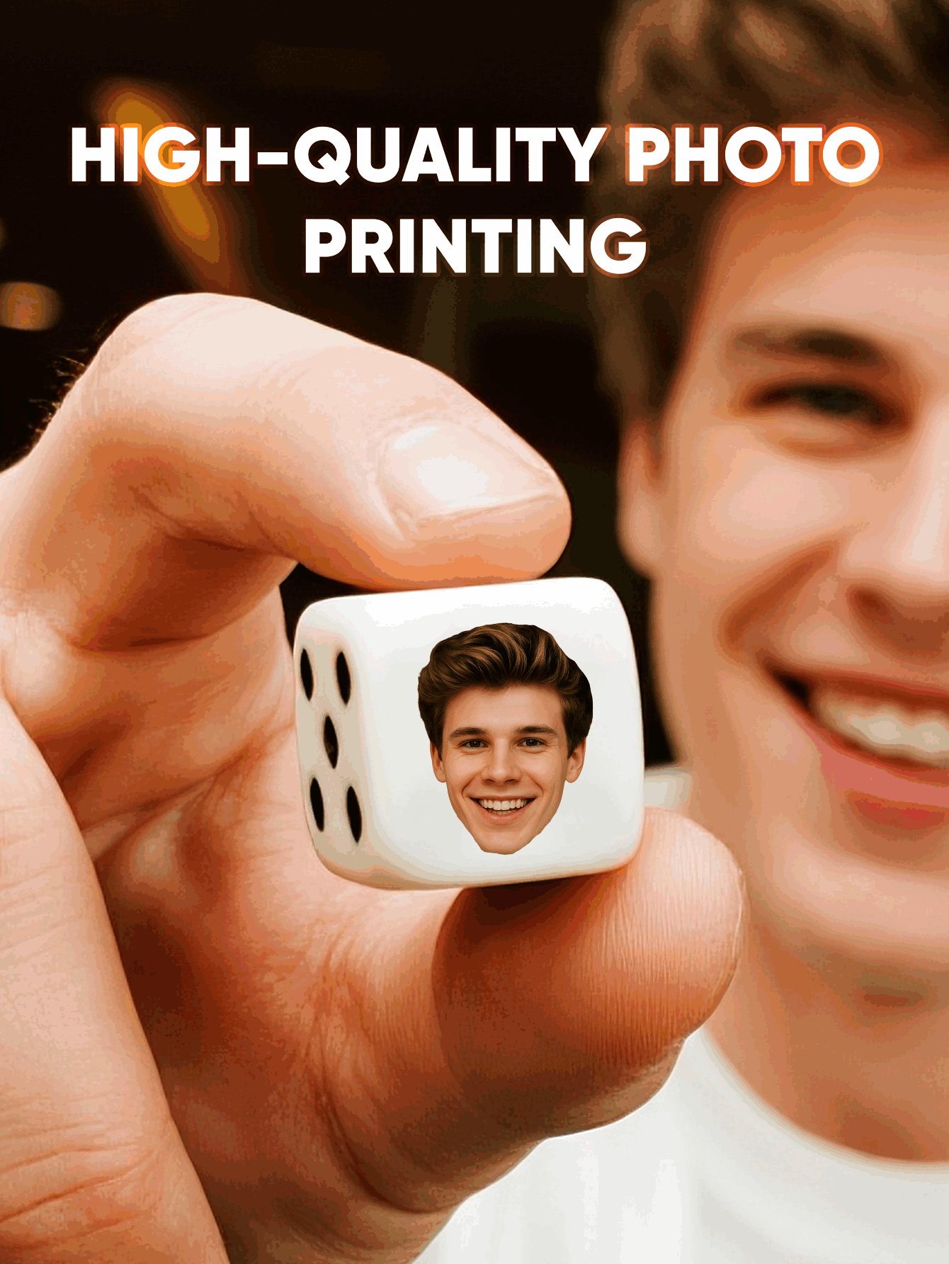 Custom Face Dice Personalized  - Party Games Christmas incelemesi ve fiyatı