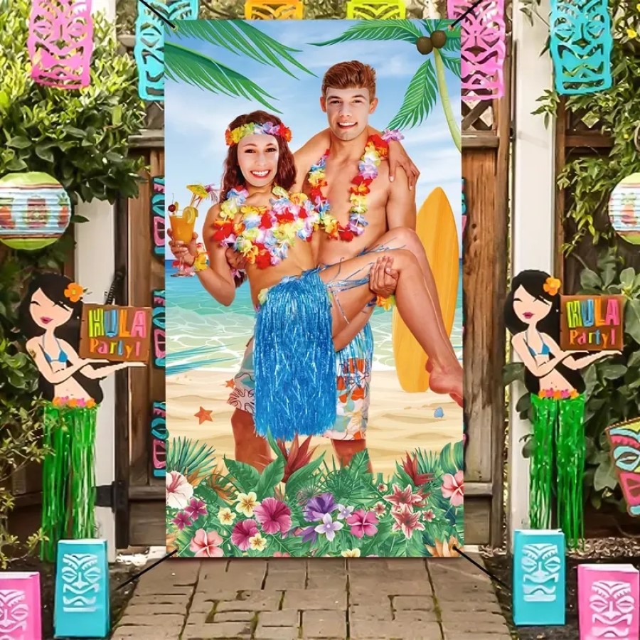 1pc, Hawaiian Luau Couple Phot - Party Games Couple incelemesi ve fiyatı