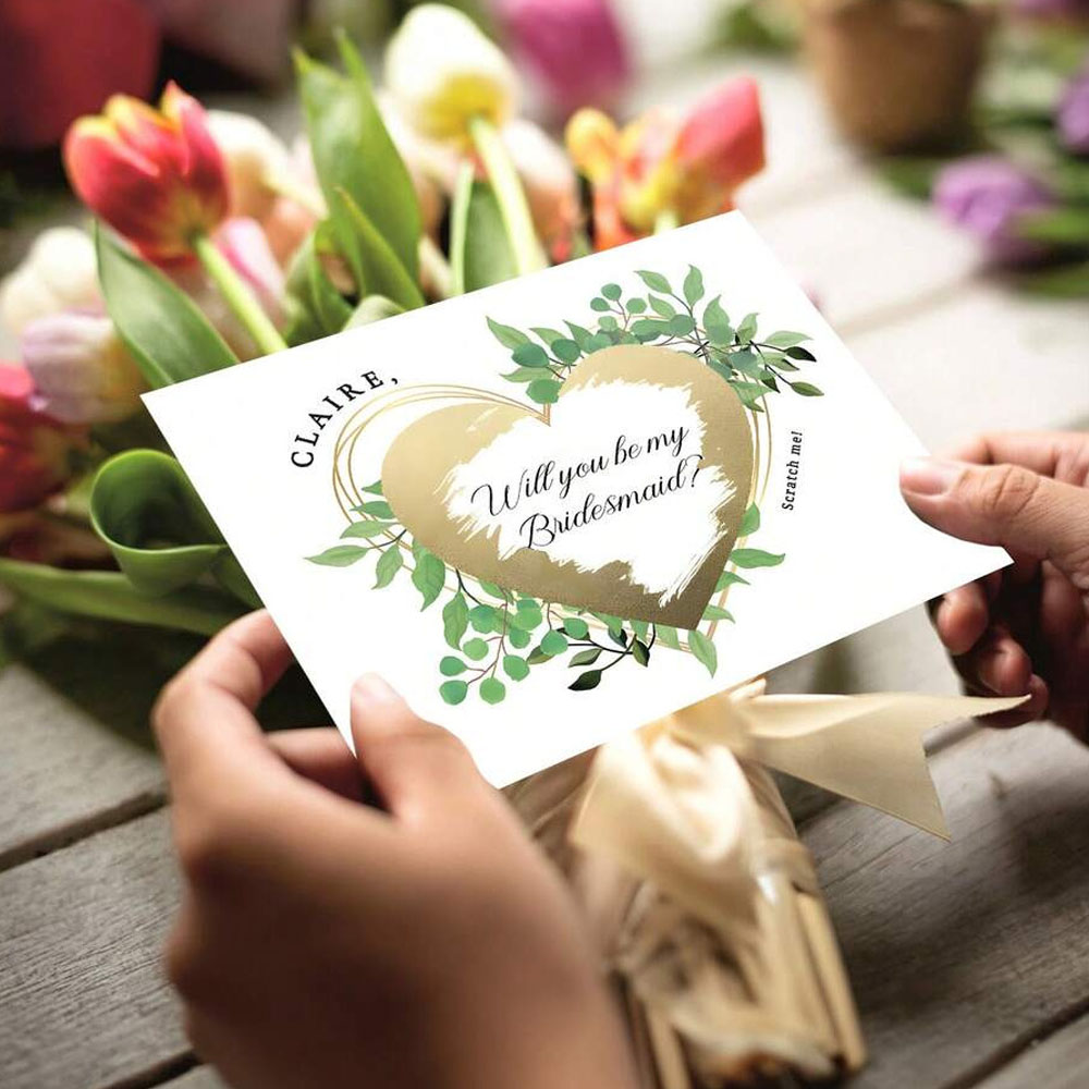 1 Piece of Bridesmaid Invitati - Party Games Name incelemesi ve fiyatı