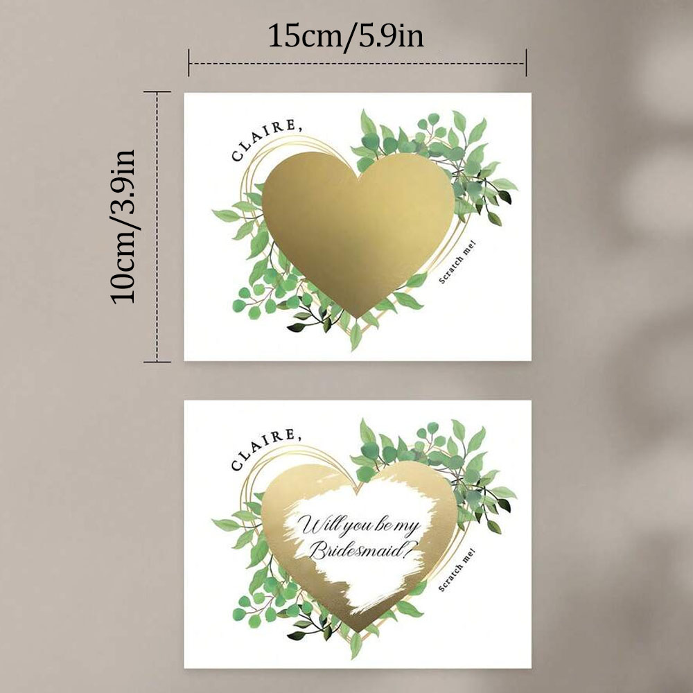 1 Piece of Bridesmaid Invitati - Party Games Name incelemesi ve fiyatı