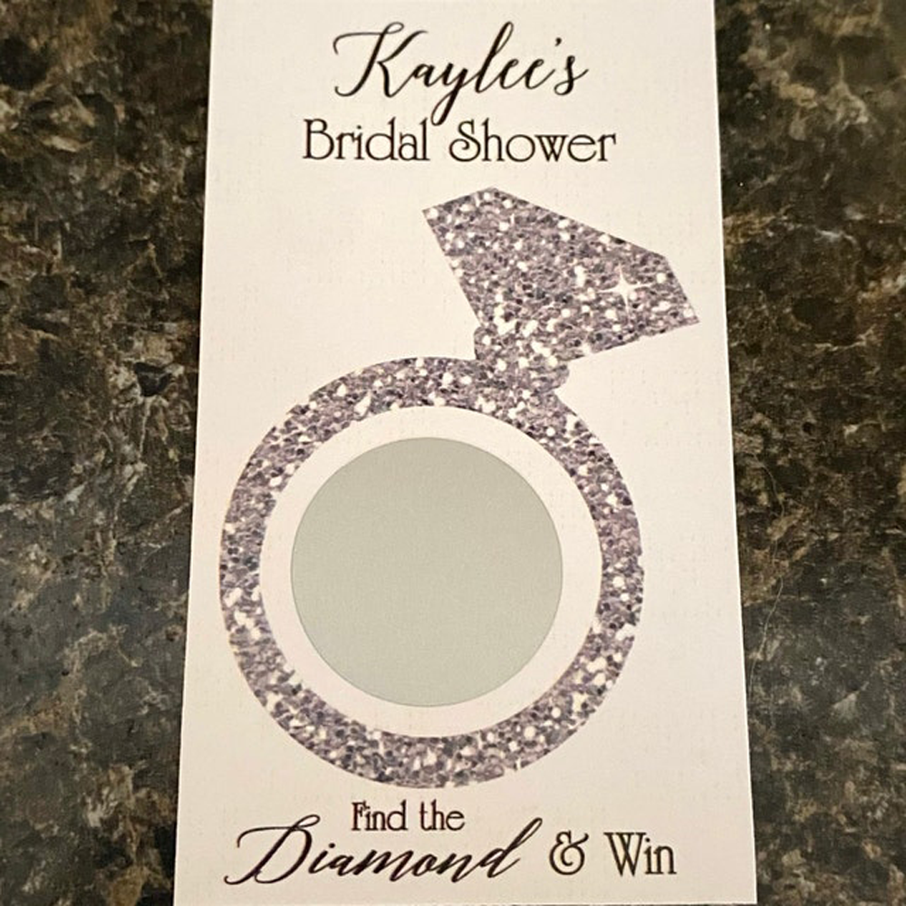 Bridal Shower Scratch Off Game - Party Games Bridal Shower incelemesi ve fiyatı