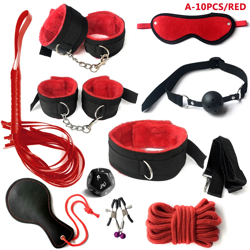 Leather BDSM Kit Handcuffs Sex - Party Games Couple incelemesi ve fiyatı