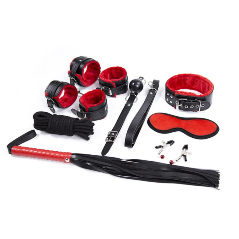 Leather BDSM Kit Handcuffs Sex - Party Games Couple incelemesi ve fiyatı