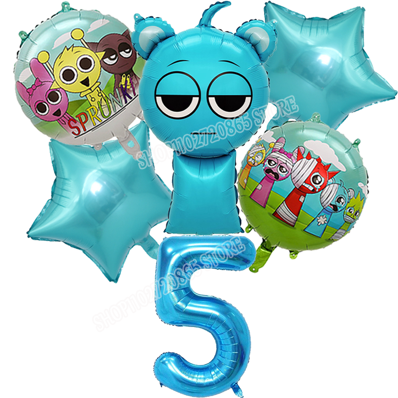 Sprunkis Numbers Balloon Anime - Party Games Baby Shower incelemesi ve fiyatı