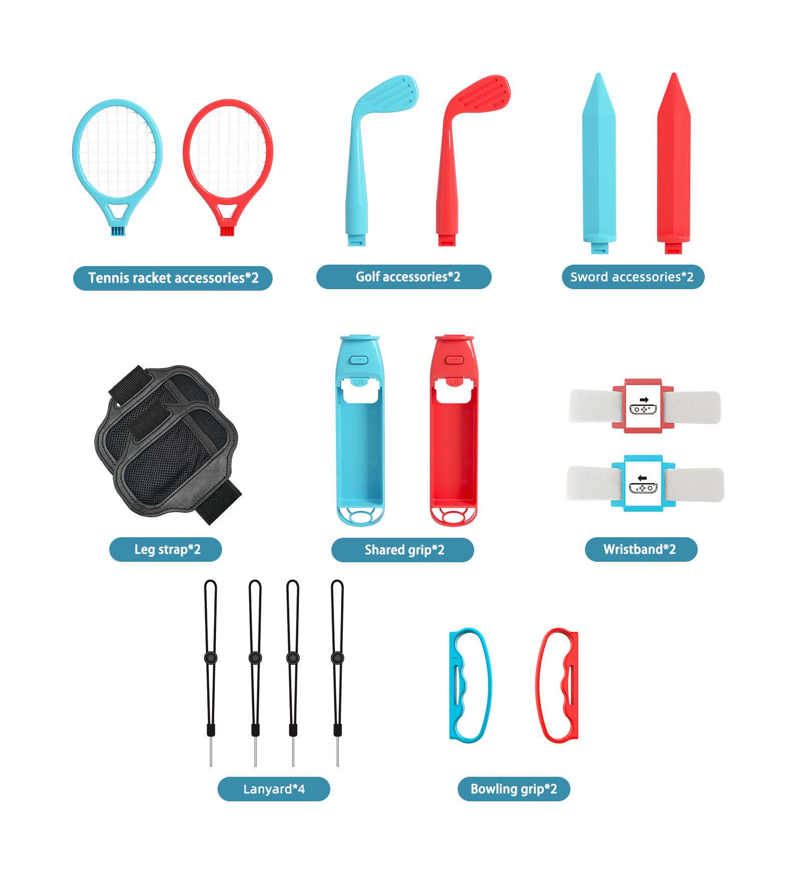 18 in 1 Accessories Kit for Sw - Party Games Switch 1 incelemesi ve fiyatı