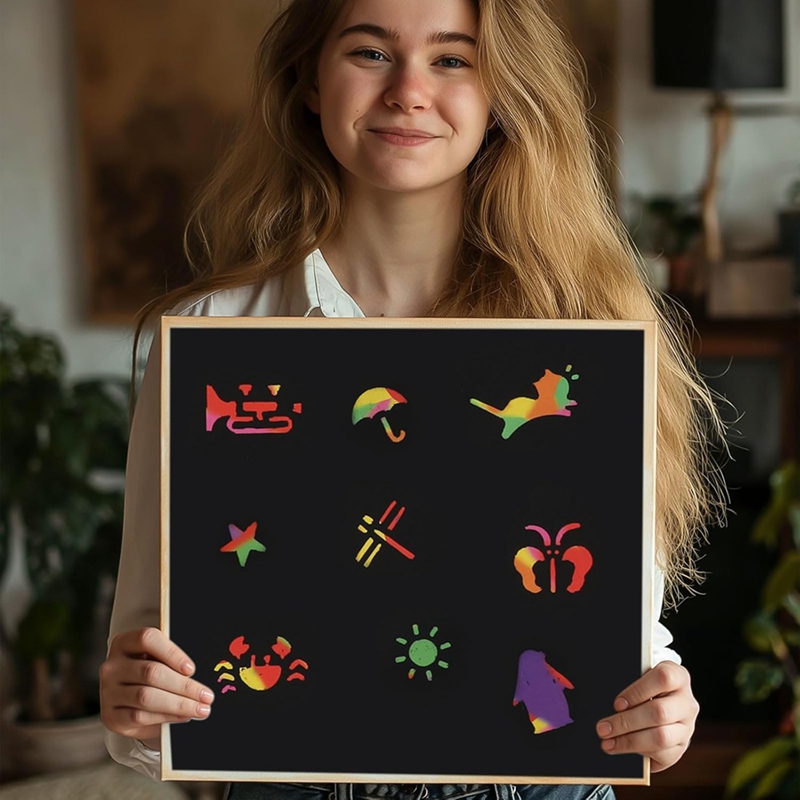 Scratch Paper Art Set, Black C - Party Games Birthday incelemesi ve fiyatı