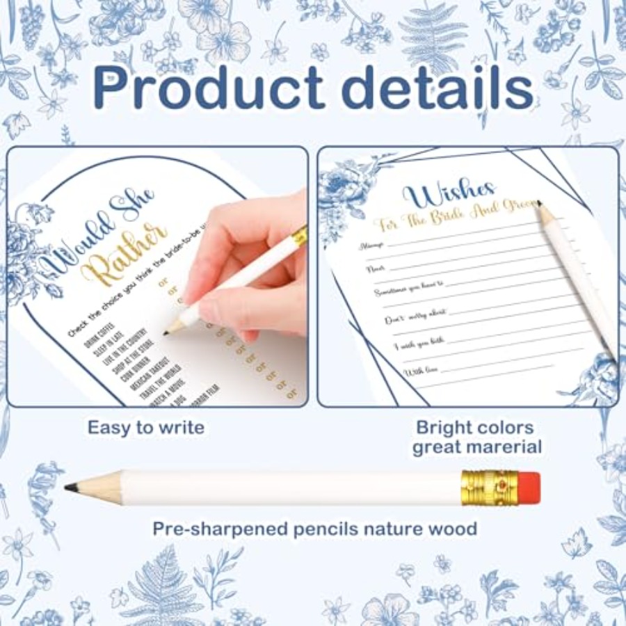 145 Pieces Bridal Shower Game  - Party Games Bridal Shower incelemesi ve fiyatı