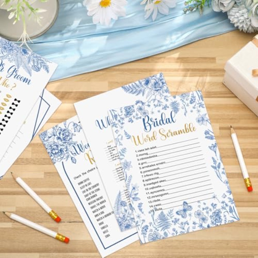 145 Pieces Bridal Shower Game  - Party Games Bridal Shower incelemesi ve fiyatı