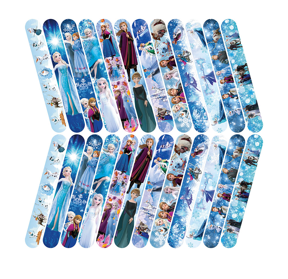 12Pcs Frozen Slap Bracelets Pa - Party Games Baby Shower incelemesi ve fiyatı