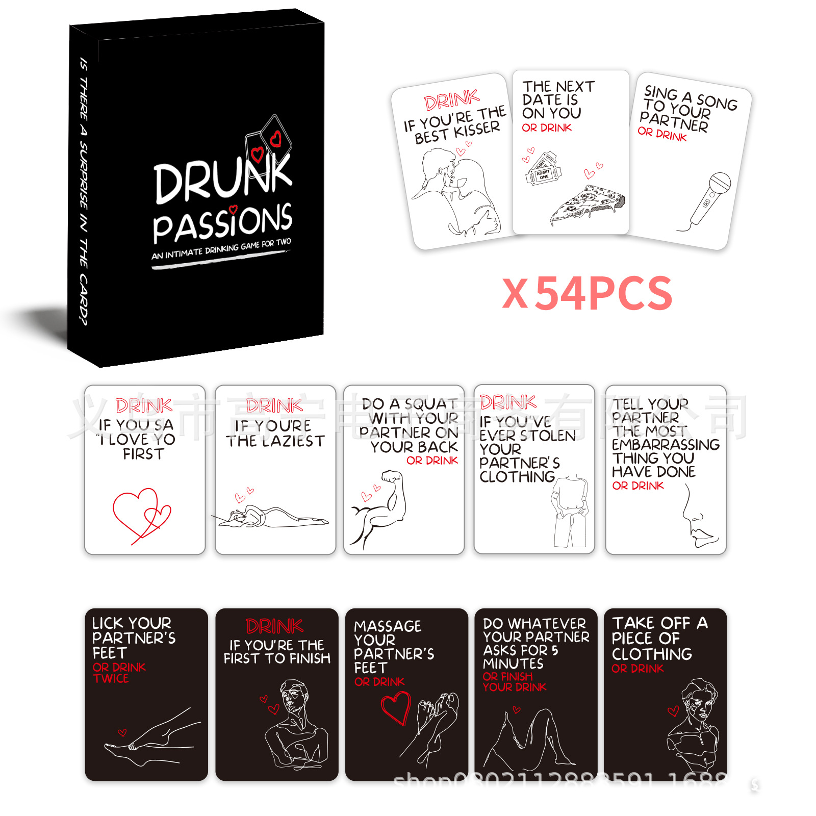 Drunk Passions Lovers Couples  - Party Games Couple incelemesi ve fiyatı