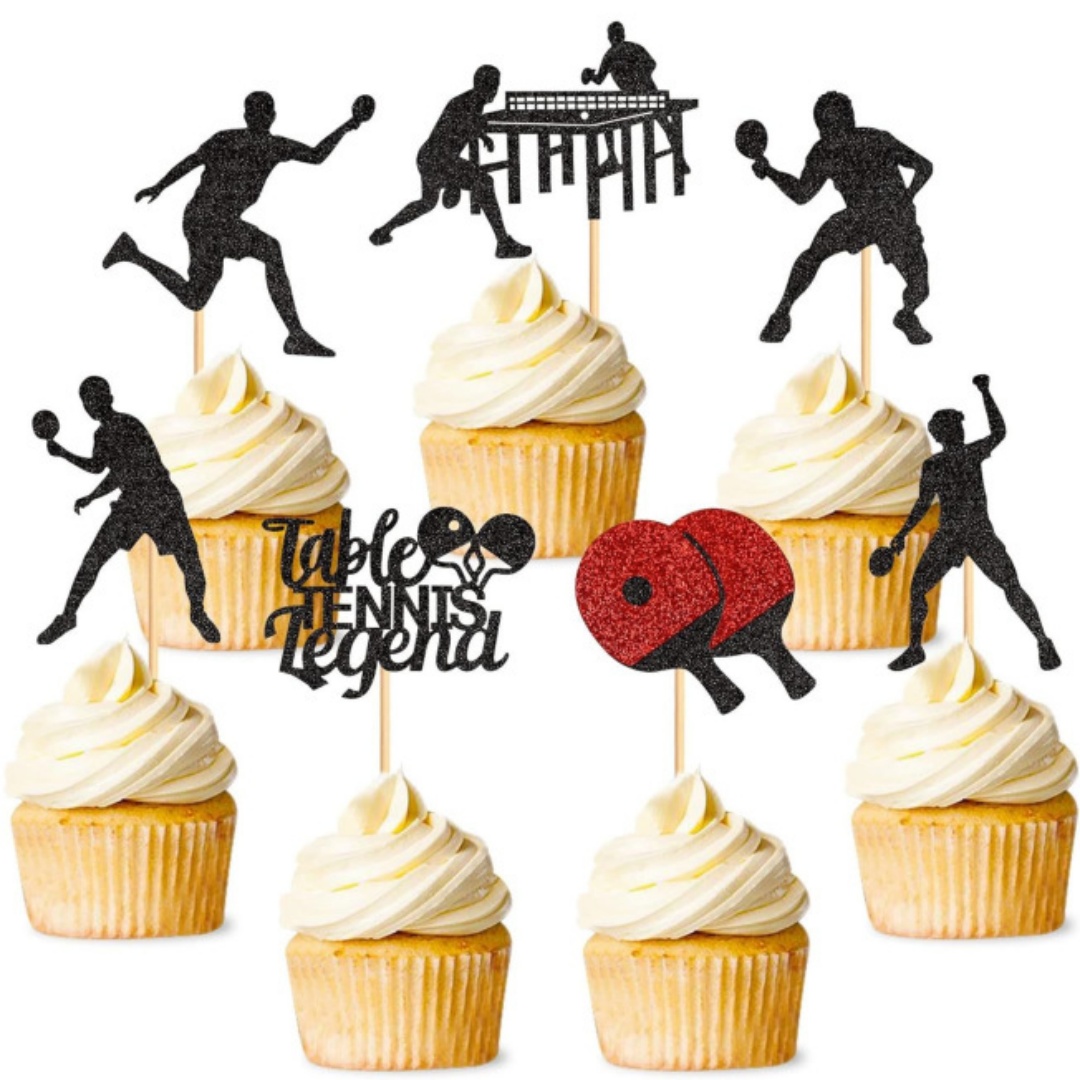 Ping Pong Cake Topper Happy Bi - Party Games Jenga incelemesi ve fiyatı