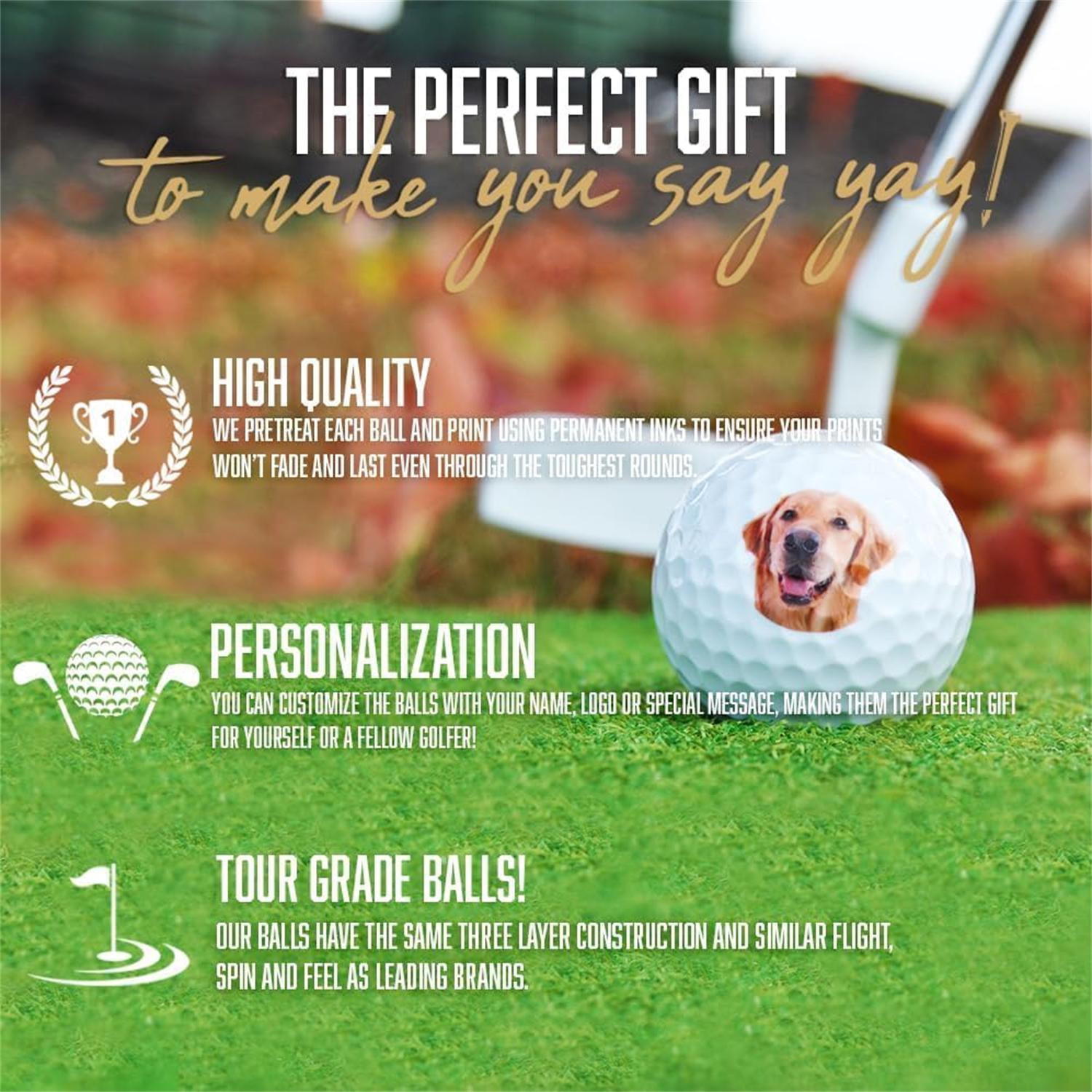 Custom Golf Balls Personalized - Party Games Golf incelemesi ve fiyatı