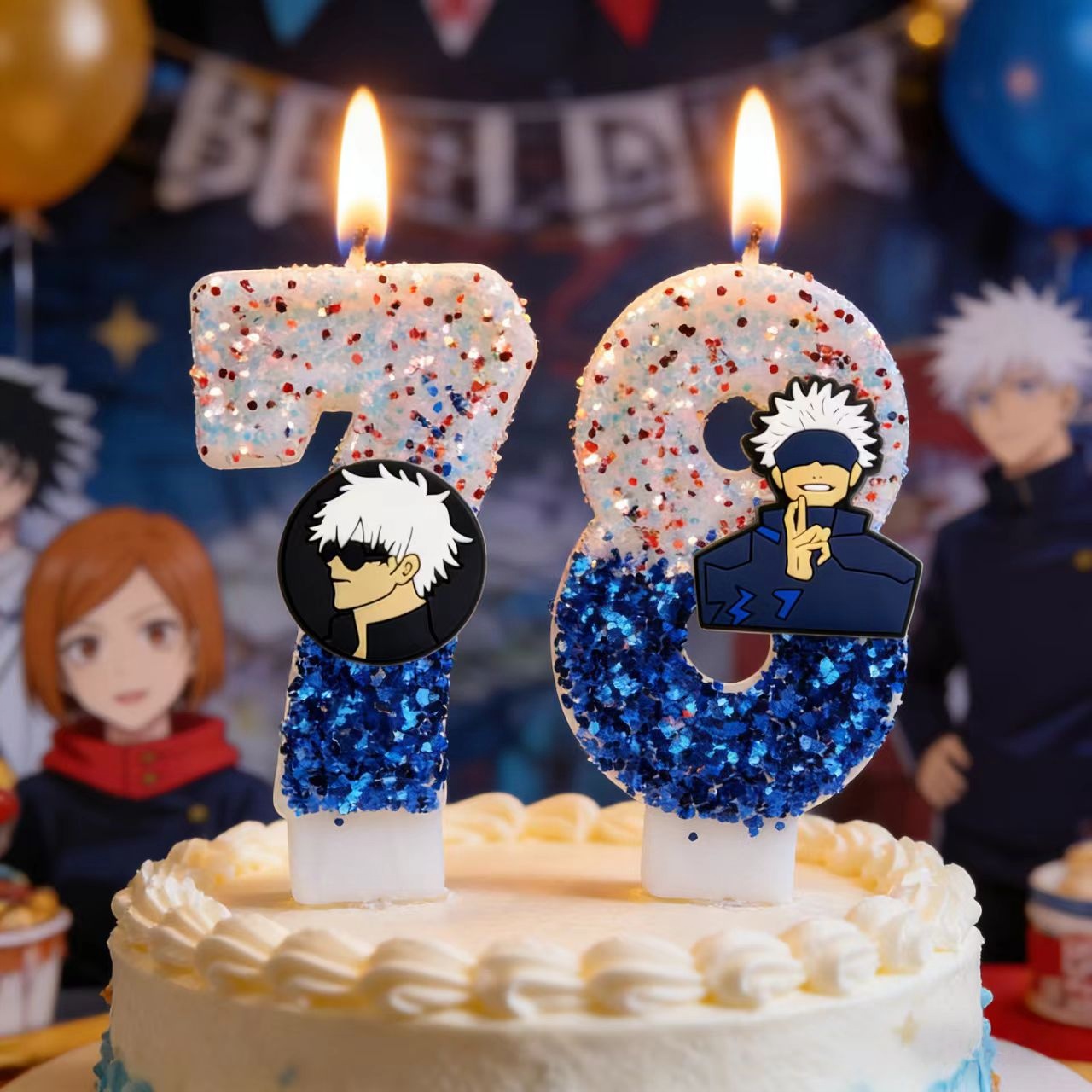 Cartoon Jujutsu Kaisen Theme C - Party Games Baby Shower incelemesi ve fiyatı