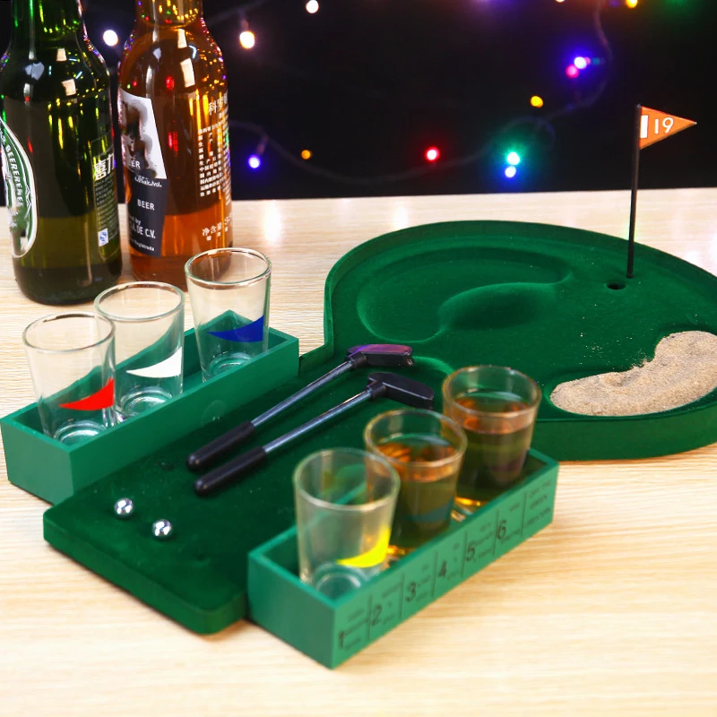 6 Glass Cups Mini Golf Set Cup - Party Games Golf incelemesi ve fiyatı