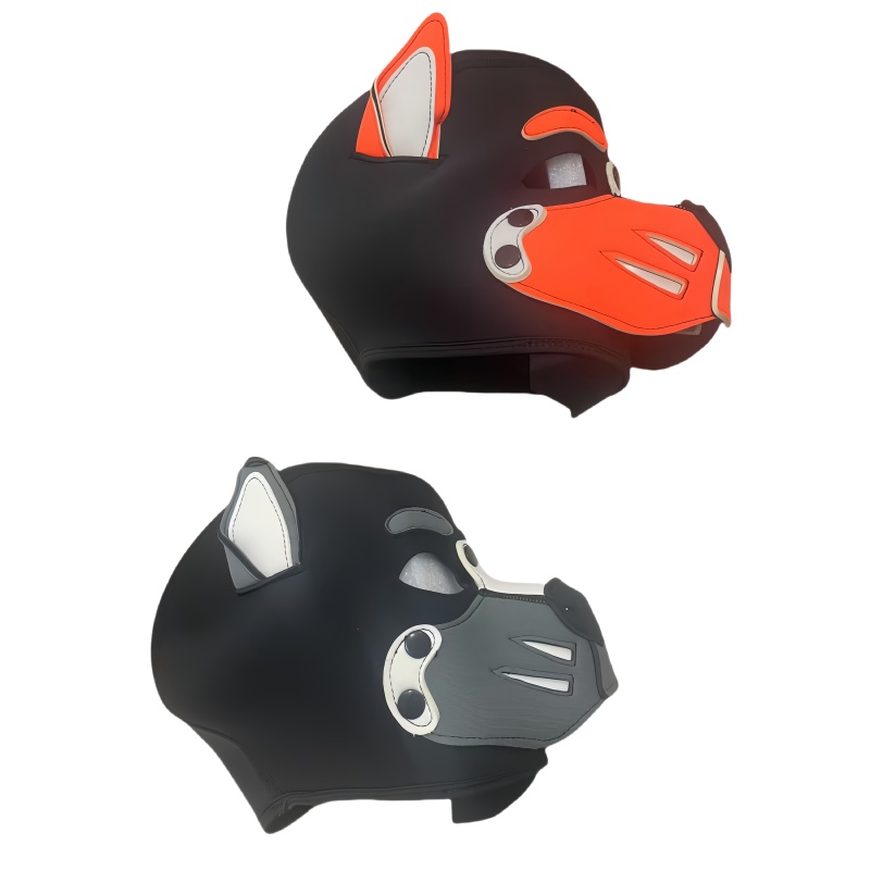 Erotic Colorful Dog Hood Mask  - Party Games Couple incelemesi ve fiyatı