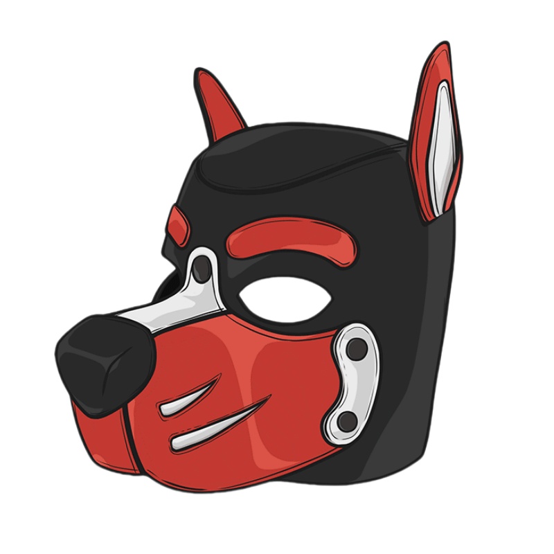 Erotic Colorful Dog Hood Mask  - Party Games Couple incelemesi ve fiyatı