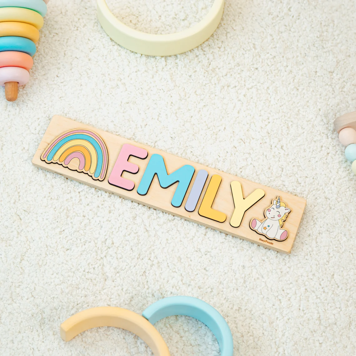 Personalized Name Puzzle With  - Party Games Baby Shower incelemesi ve fiyatı