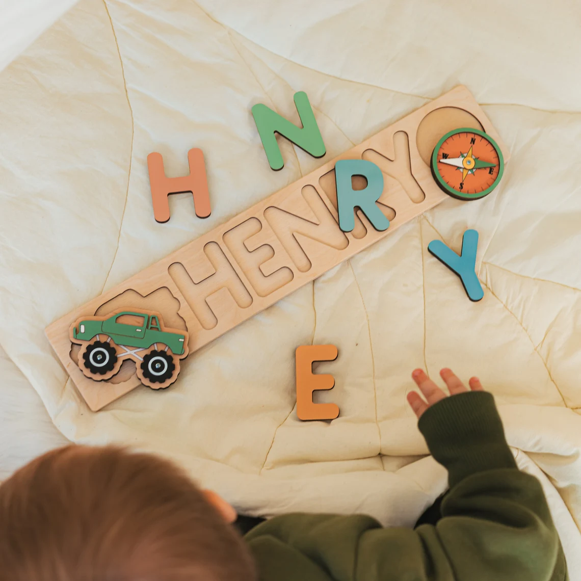 Personalized Name Puzzle With  - Party Games Baby Shower incelemesi ve fiyatı