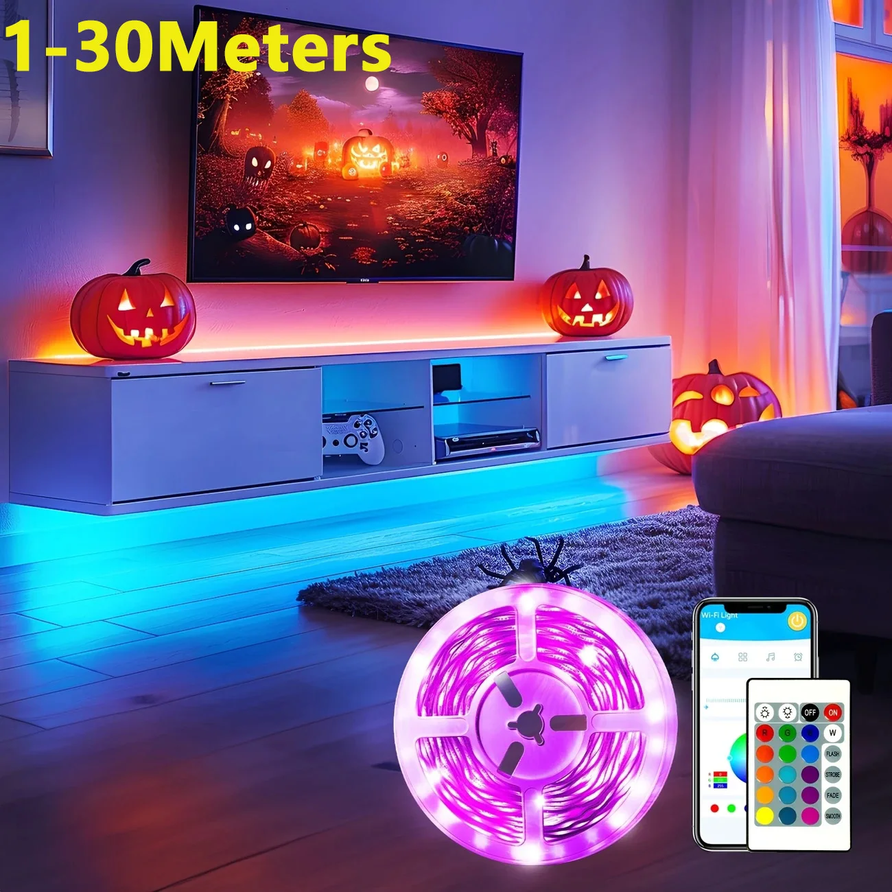1-30m Smart RGB LED Strip Ligh - Party Games Switch 1 incelemesi ve fiyatı