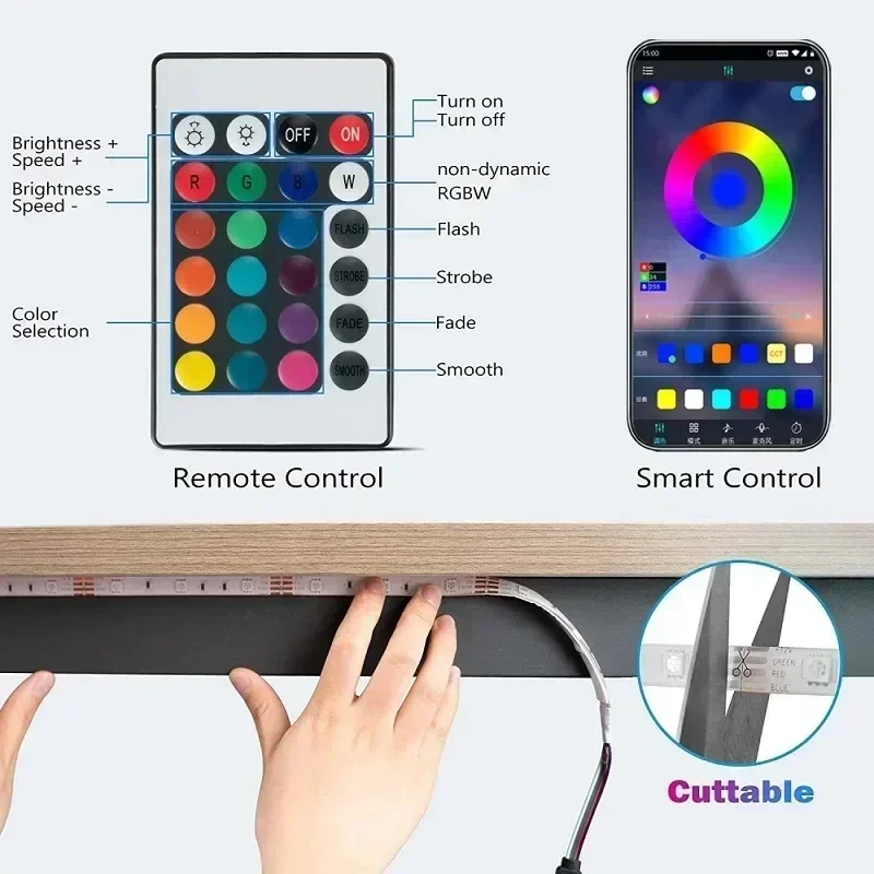 1-30m Smart RGB LED Strip Ligh - Party Games Switch 1 incelemesi ve fiyatı