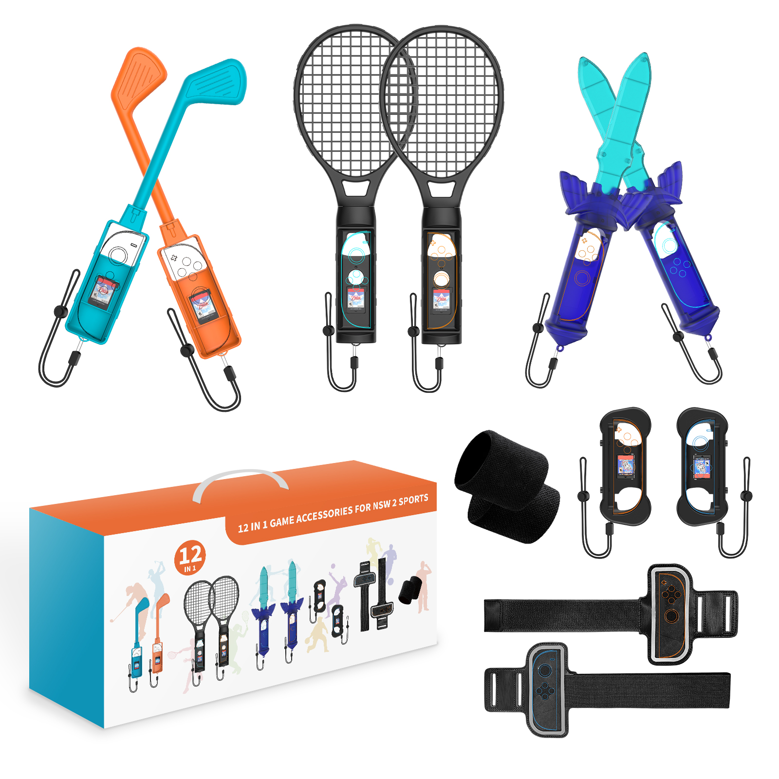 12 in 1 Sports Accessories Set - Party Games Switch 1 incelemesi ve fiyatı