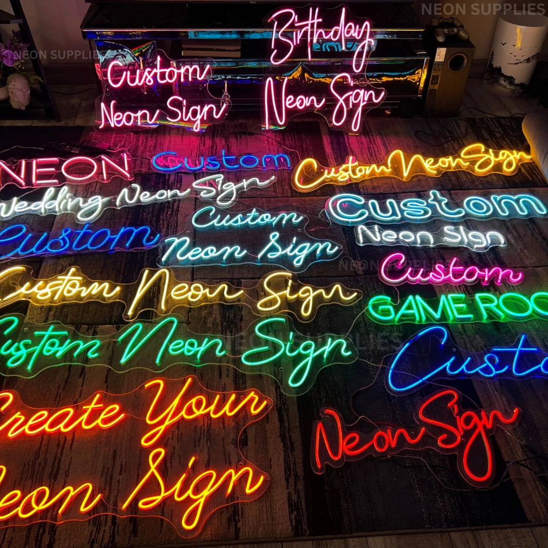 Custom Neon Sign Personalized  - Party Games Name incelemesi ve fiyatı