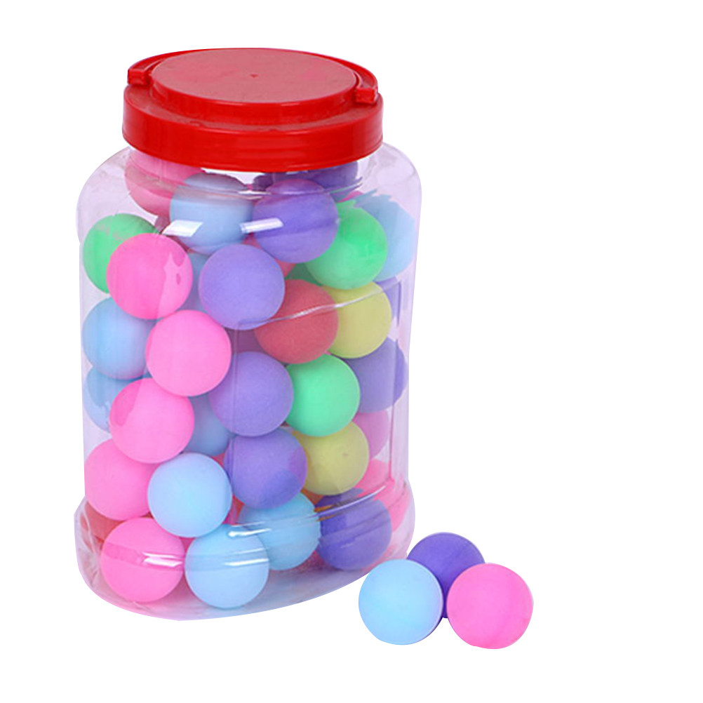 60Pcs 40Mm Colorful Pong Balls - Party Games Jenga incelemesi ve fiyatı