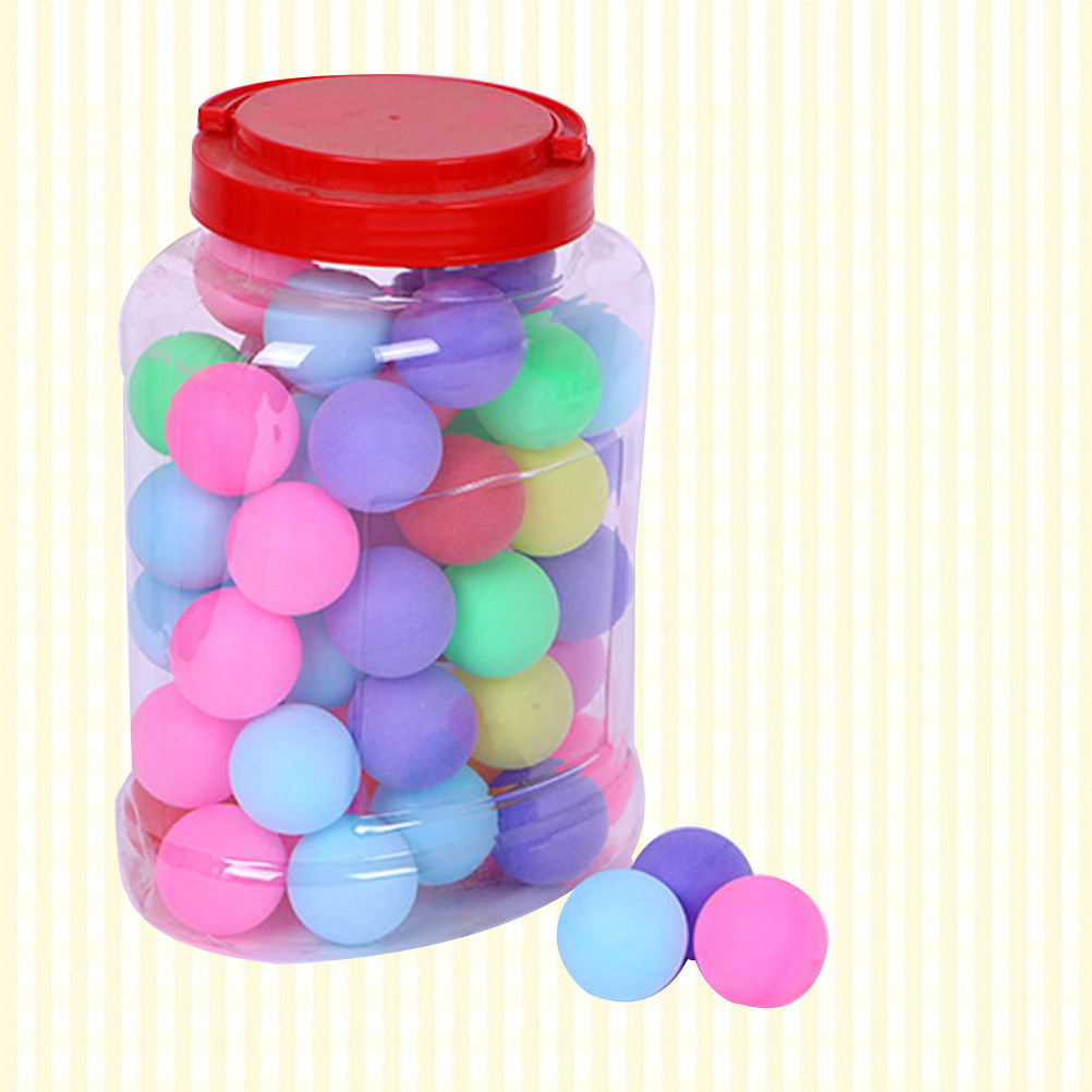 60Pcs 40Mm Colorful Pong Balls - Party Games Jenga incelemesi ve fiyatı