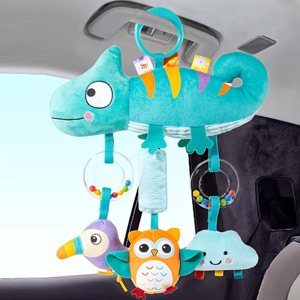Soft Cartoon Animal Hanging Ra - Party Games Baby Shower incelemesi ve fiyatı