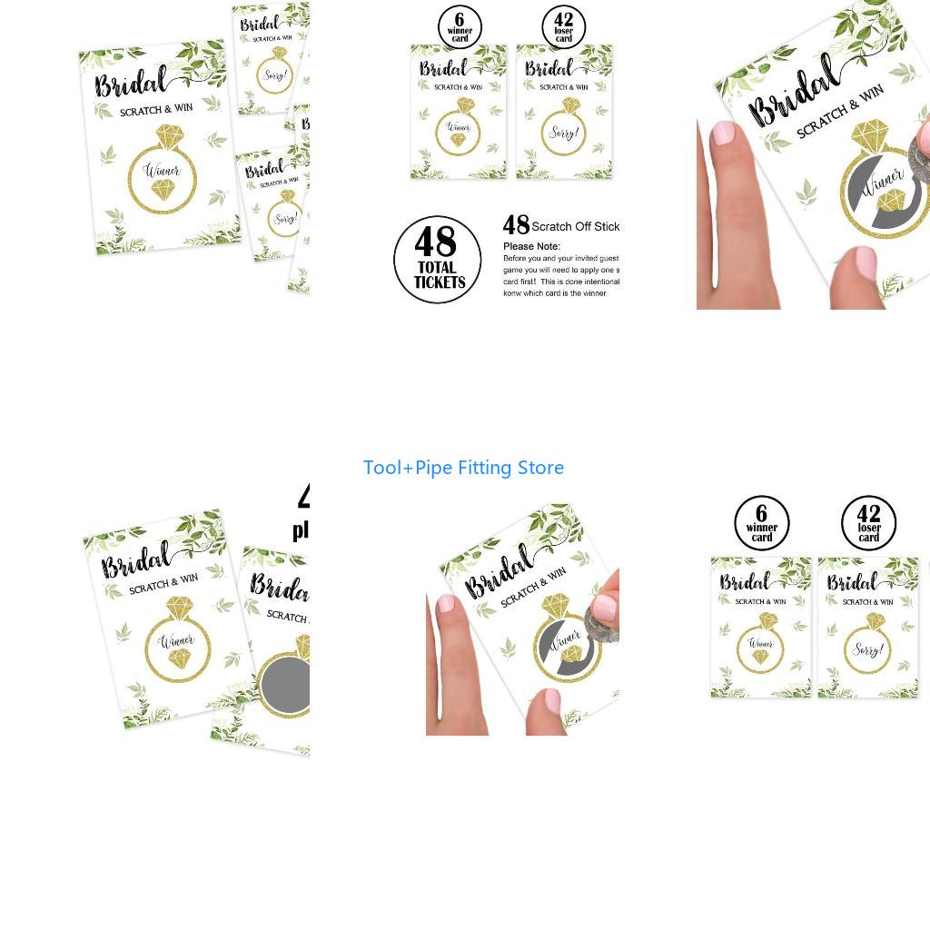F92B Bridal Shower Scratch Off - Party Games Bridal Shower incelemesi ve fiyatı