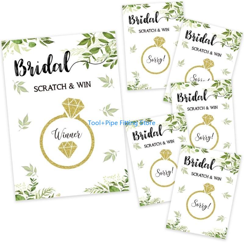 F92B Bridal Shower Scratch Off - Party Games Bridal Shower incelemesi ve fiyatı