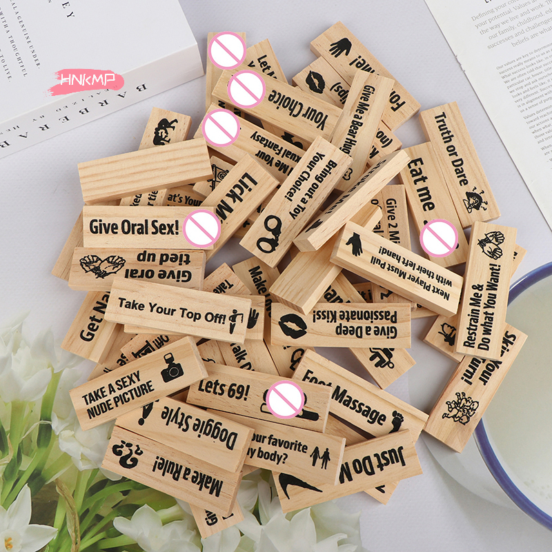 48Pcs Deluxe Wooden Building B - Party Games Couple incelemesi ve fiyatı