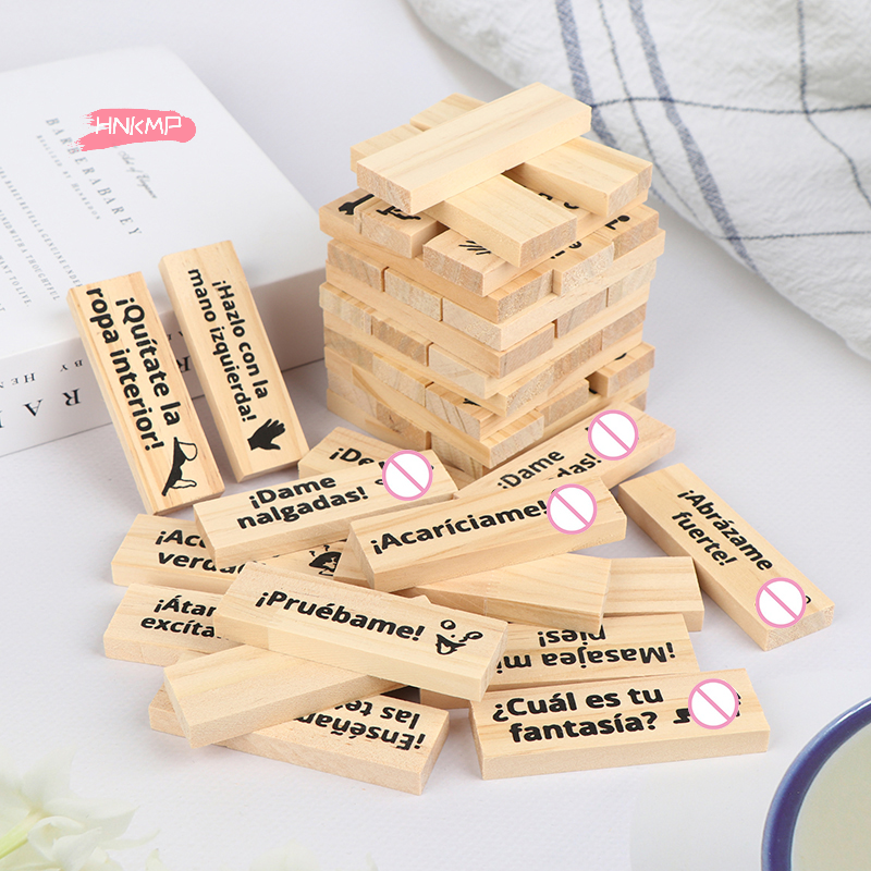 48Pcs Deluxe Wooden Building B - Party Games Couple incelemesi ve fiyatı
