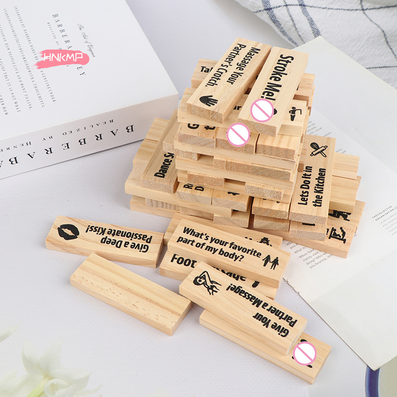48Pcs Deluxe Wooden Building B - Party Games Couple incelemesi ve fiyatı