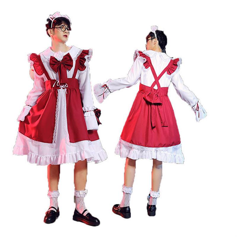 Comical Male Maid Skirt Costum - Party Games Crossplay incelemesi ve fiyatı