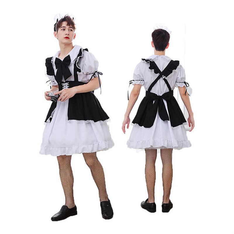 Comical Male Maid Skirt Costum - Party Games Crossplay incelemesi ve fiyatı