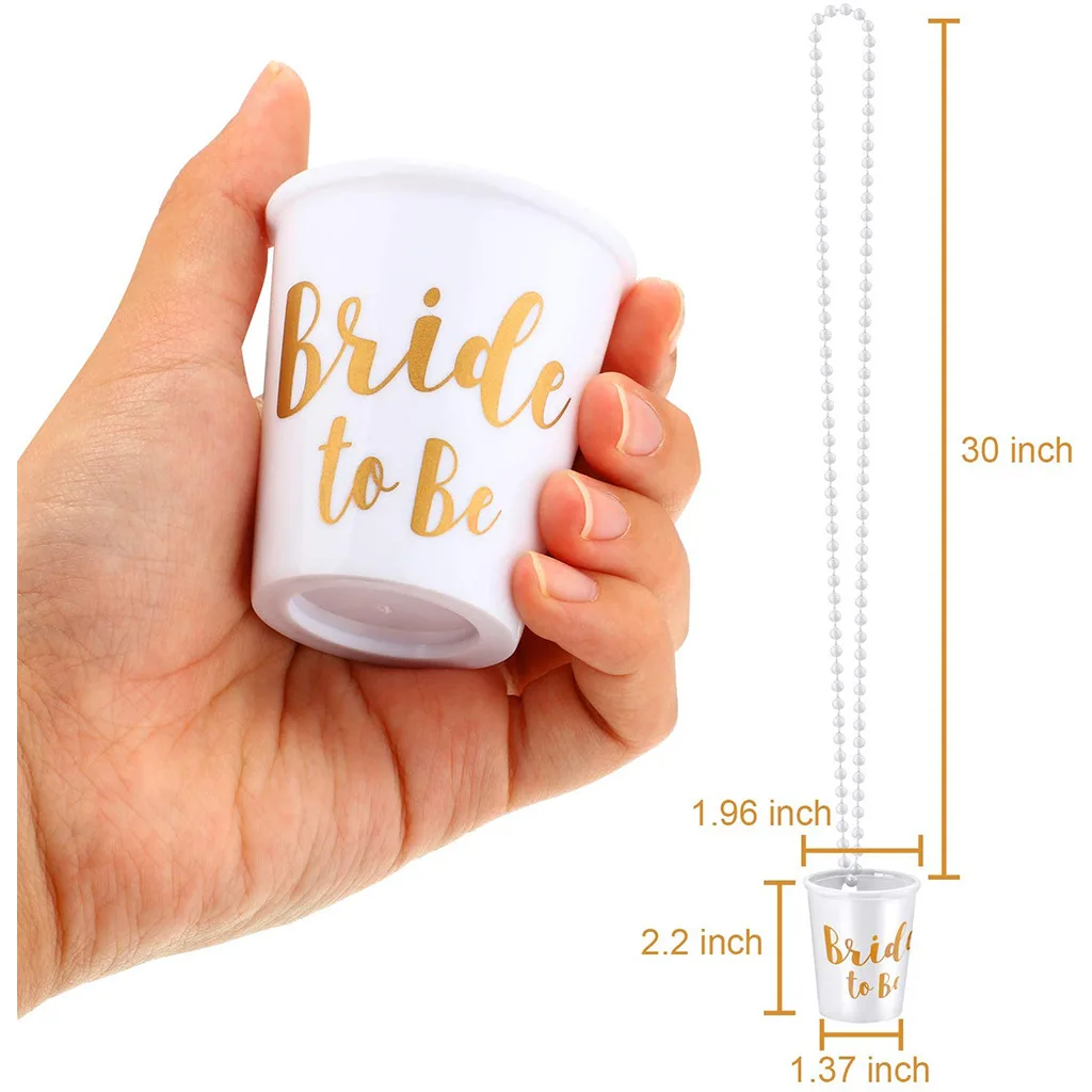 12pcs Team Bride Shot Glass Ne - Party Games Bridal Shower incelemesi ve fiyatı