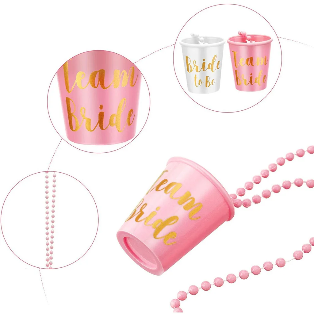 12pcs Team Bride Shot Glass Ne - Party Games Bridal Shower incelemesi ve fiyatı