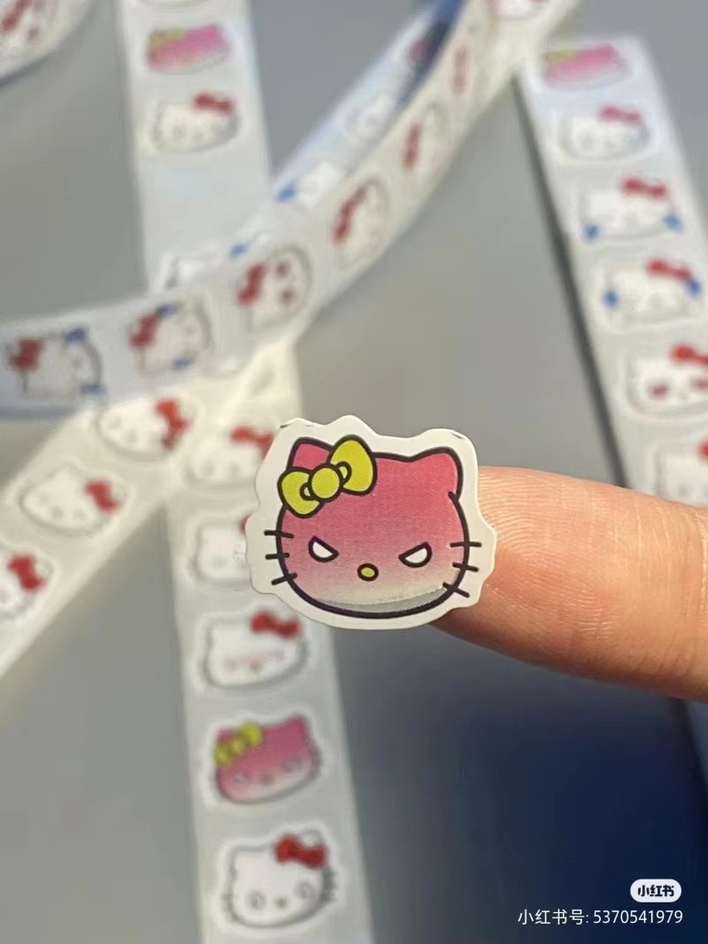 500pcs Hello Kitty Cute Sticke - Party Games Baby Shower incelemesi ve fiyatı