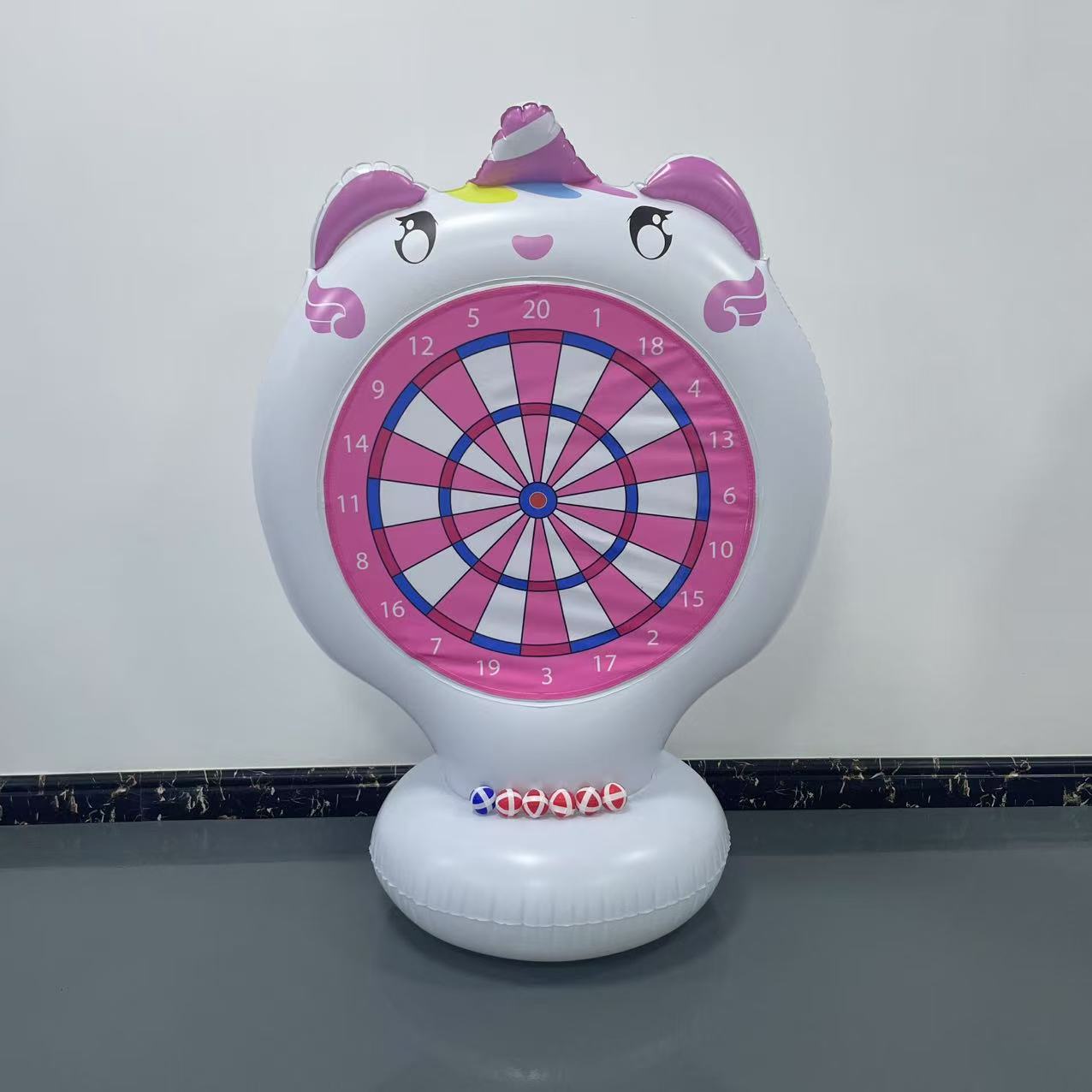Inflatable Unicorn Throwing Ga - Party Games Birthday incelemesi ve fiyatı