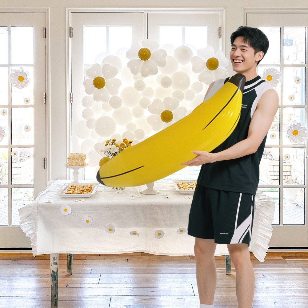 PVC Inflatable Banana Toy Seam - Party Games Bridal Shower incelemesi ve fiyatı